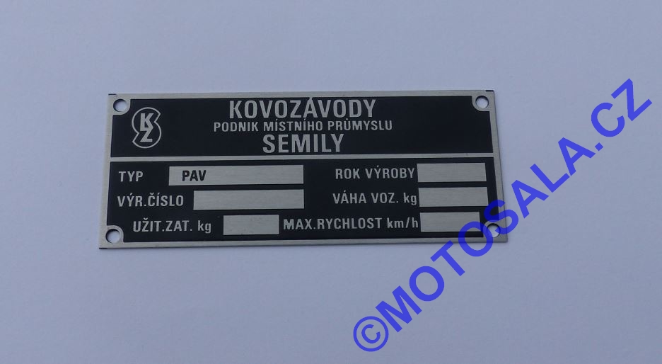 Štítek PAv