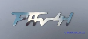 Nápis Pav 41 nerez